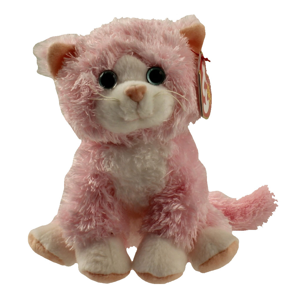 TY Beanie Baby - CURTSY the Pink Cat (5.5 inch)