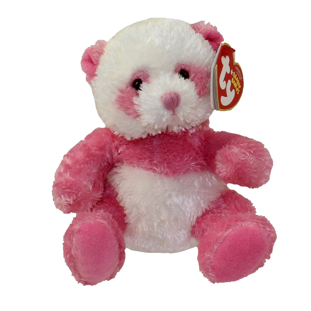 TY Beanie Baby - DAINTY the Pink Panda Bear (4.5 inch)