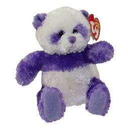 TY Beanie Baby - DANCY the Purple Panda Bear (Internet Exclusive) (4.5 inch)