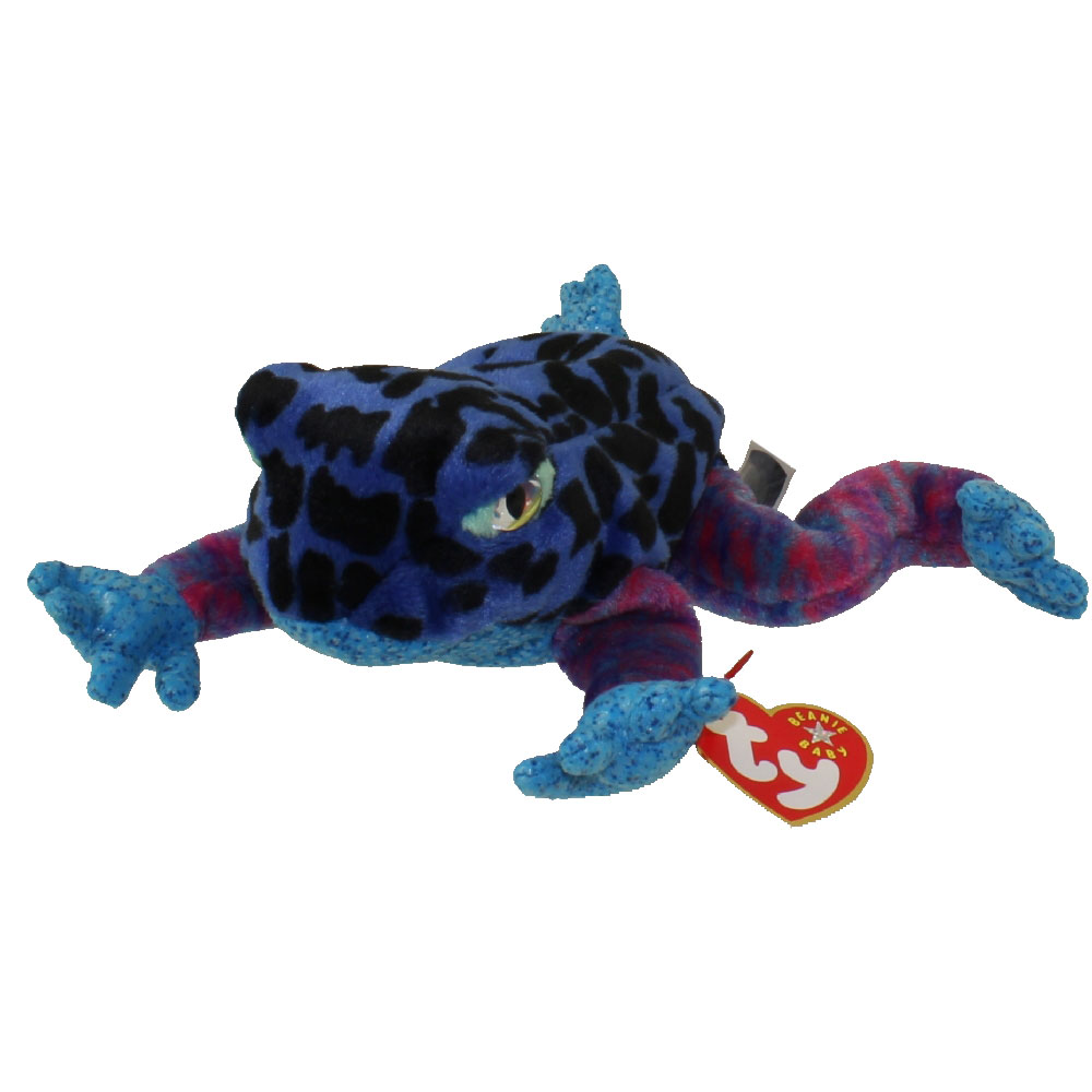 TY Beanie Baby - DART the Frog (8 inch): BBToyStore.com 