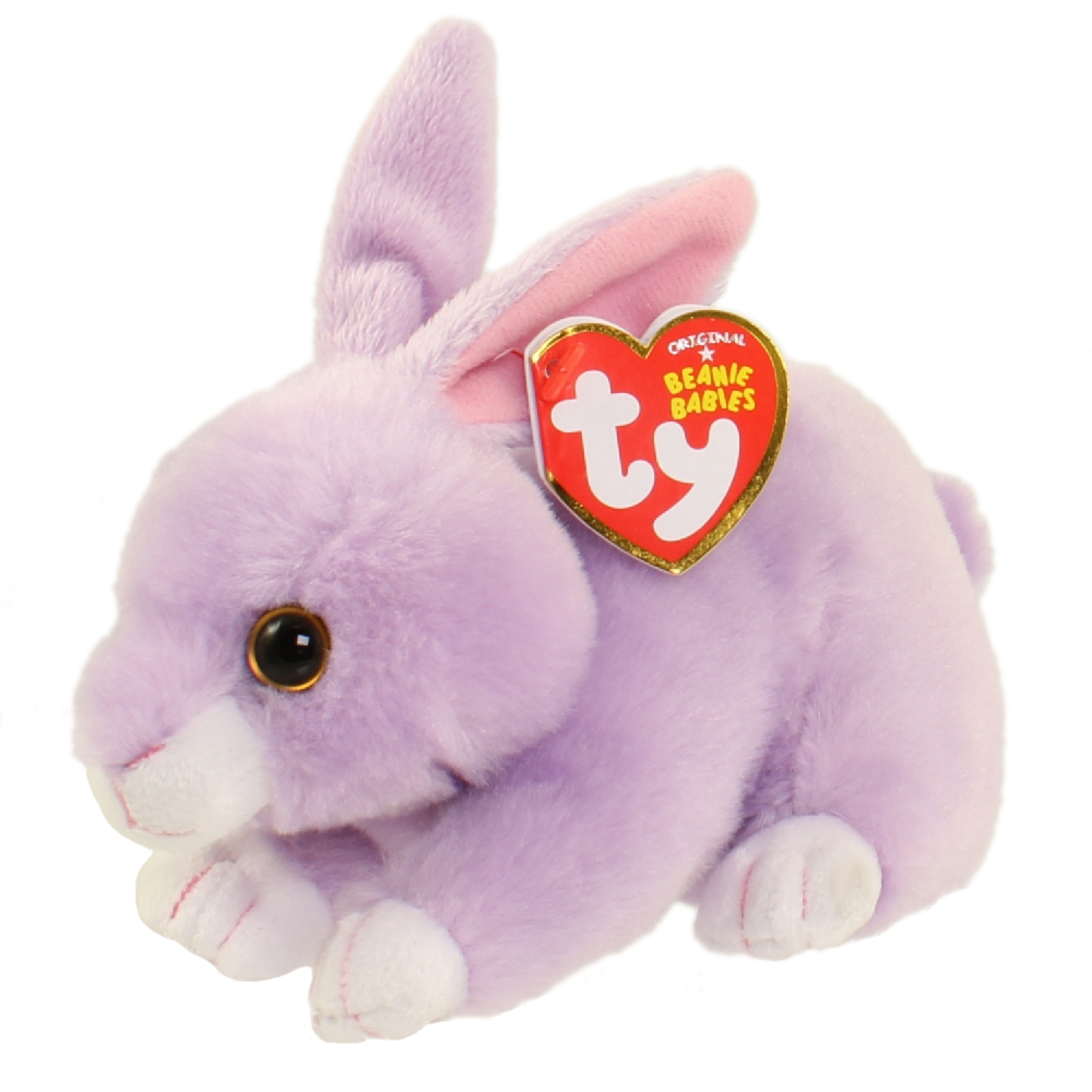 TY Beanie Baby - DASH the Purple Bunny (6 inch)