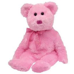 TY Pinkys - DAZZLER the Pink Bear (8.5 inch)