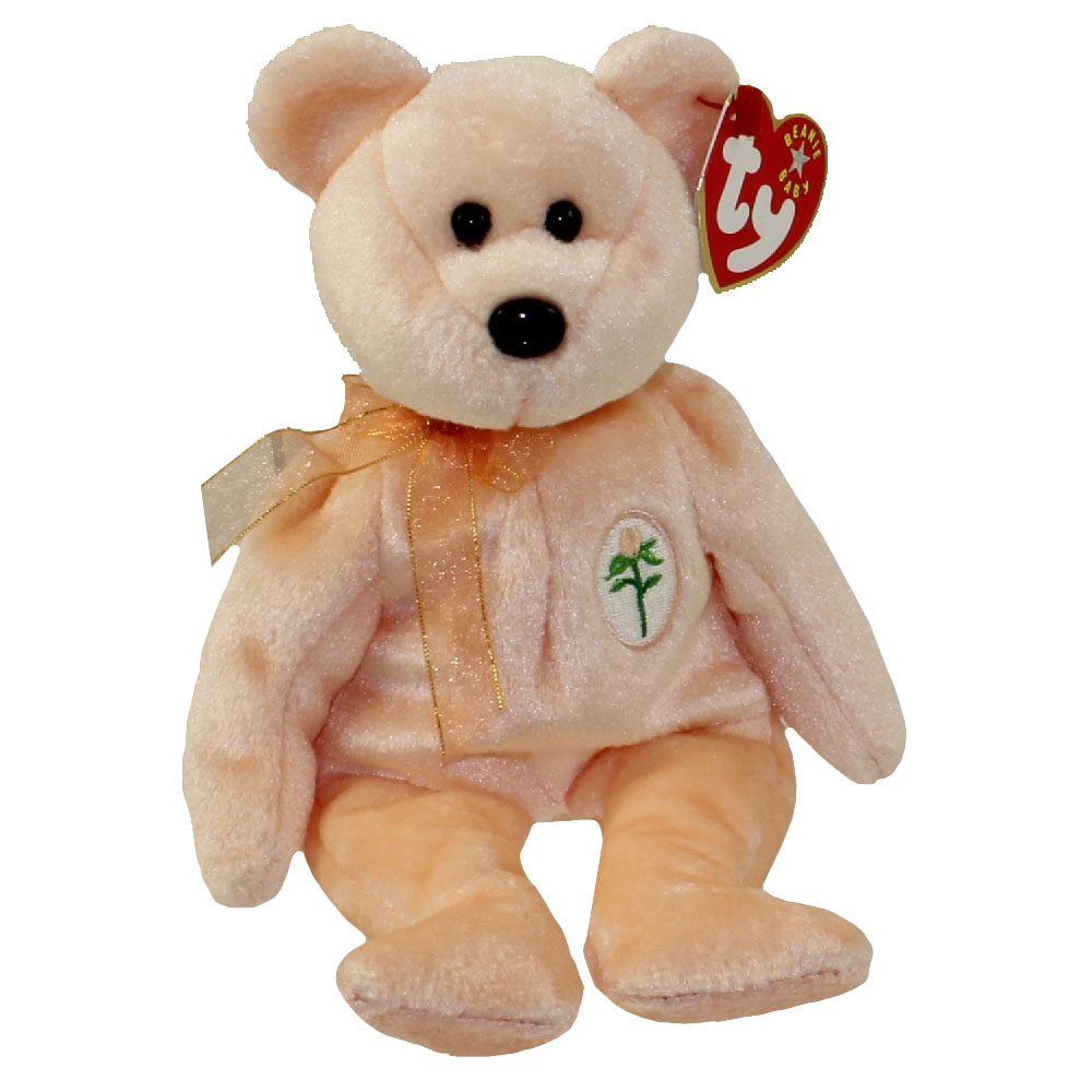 TY Beanie Baby - DEAREST the Bear (8.5 inch): BBToyStore 