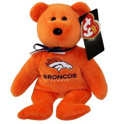 TY Beanie Baby - NFL Football Bear - DENVER BRONCOS (8.5 inch)