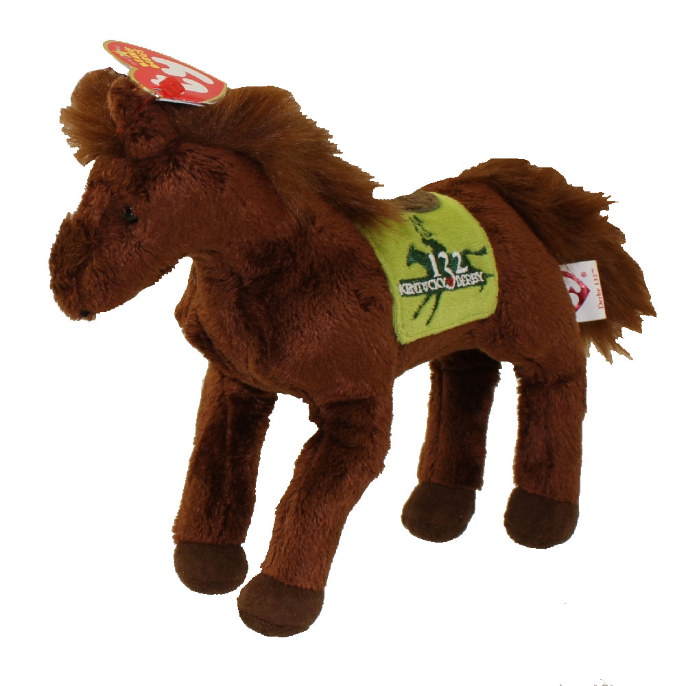 TY Beanie Baby - DERBY 132 the Kentucky Derby Horse (7.5 inch)