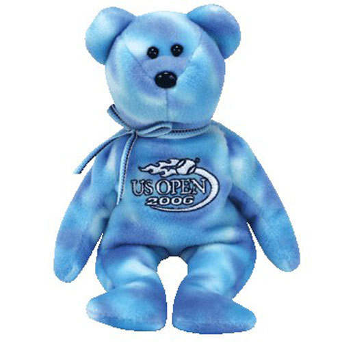 TY Beanie Baby - DEUCE the US OPEN Bear (US Open Version) (8.5 inch)