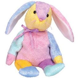 TY Beanie Baby - DIPPY the Multi-Colored Rabbit (various color pattern) (8.5 inch)