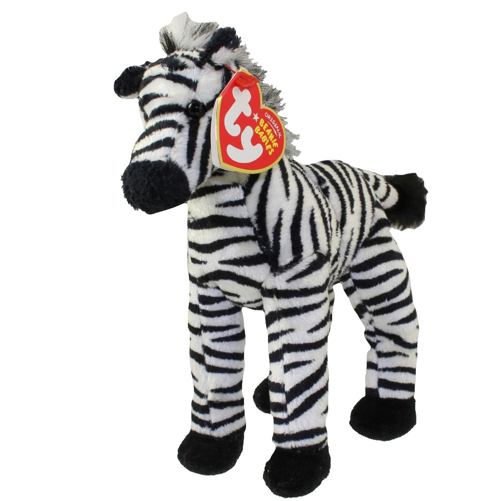 TY Beanie Baby - DIZZ the Zebra (6 inch)