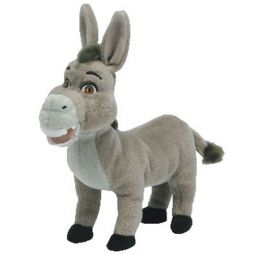 TY Beanie Baby - DONKEY the Donkey (Shrek DVD Exclusive) (7 inch)