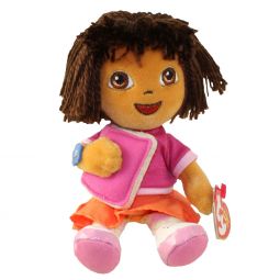 TY Beanie Baby - DORA the Explorer (Back to School Version) (7 inch)