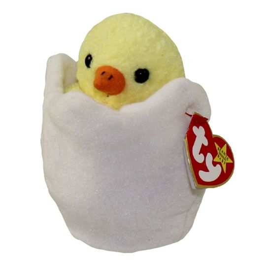 Ty Beanie Baby ~ EGGBERT the Egg in Chick 6 Inch MWMT 