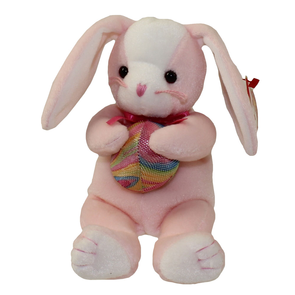 pink rabbit beanie baby