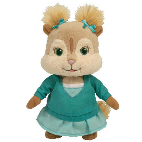 TY Beanie Baby - ELEANOR the Chipette (Alvin & the Chipmunks Movie) (6 inch)