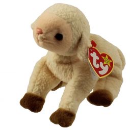 TY Beanie Baby - EWEY the Lamb (5.5 inch)
