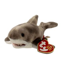 TY Beanie Baby - FINN the Shark (9 inch)