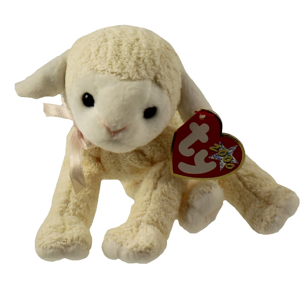 TY Beanie Baby - FLEECIE the Lamb (6 inch)
