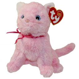 TY Beanie Baby - FLEUR the Pink Cat (6 inch)