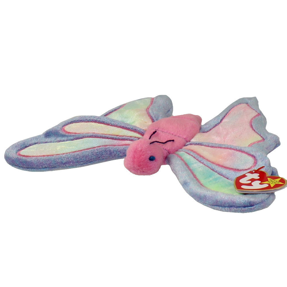 TY Beanie Baby - FLITTER the Butterfly (9.5 inch)