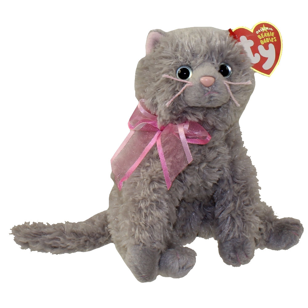 TY Beanie Baby - FLUFF the Cat (5.5 inch)