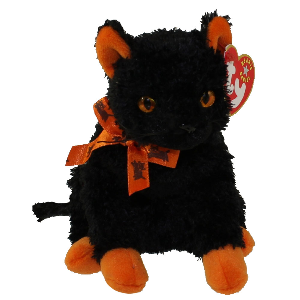 TY Beanie Baby - FRAIDY the Black Cat (6 inch)