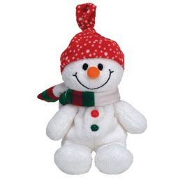 TY Beanie Baby - FREEZIE the Snowman (7 inch)