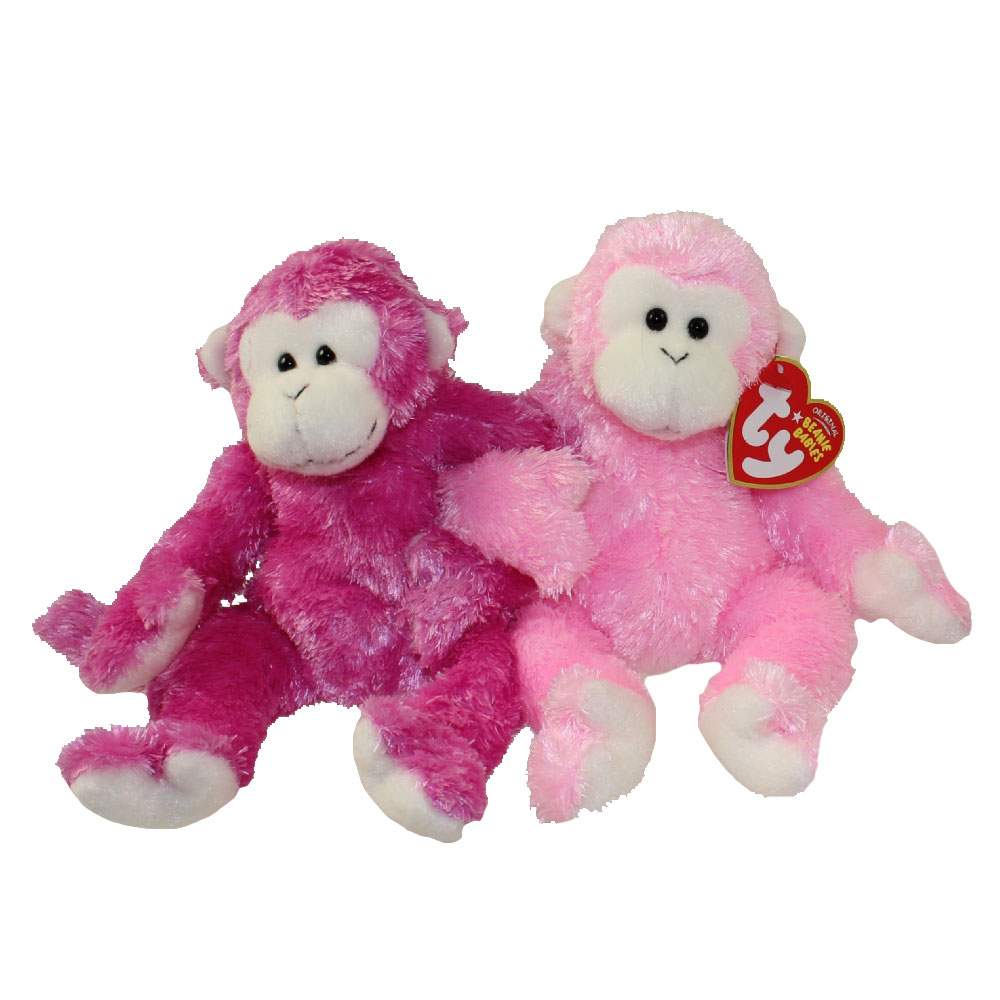 TY Beanie Baby - FRIENDS the Monkeys (Set of 2 - Internet Exclusive) (8 inch)