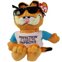 TY Beanie Baby - GARFIELD the Cat (PERFECTLY LOVEABLE) (9 inch)