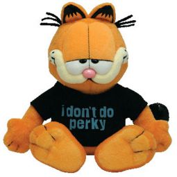 TY Beanie Baby - GARFIELD the Cat (I DON'T DO PERKY) (9 inch)