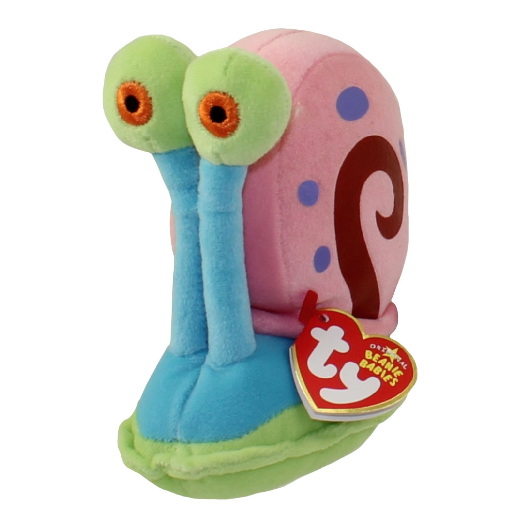 TY Beanie Baby - GARY (SpongeBob Squarepants) (Best Buy Tag Version) (5 inch)