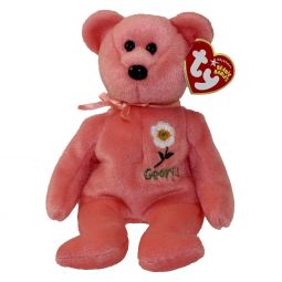 TY Beanie Baby - GEORGIA CHEROKEE ROSE the Bear (Show Exclusive) (8.5 inch)