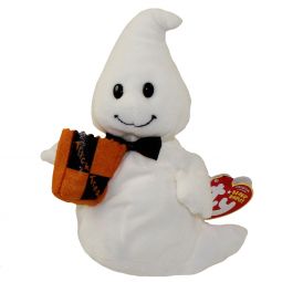 TY Beanie Baby - GHOSTIO the Boy Ghost (7 inch)