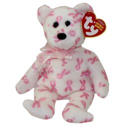 TY Beanie Baby - GIVING the Bear (Breast Cancer Awareness Bear) (8 inch)