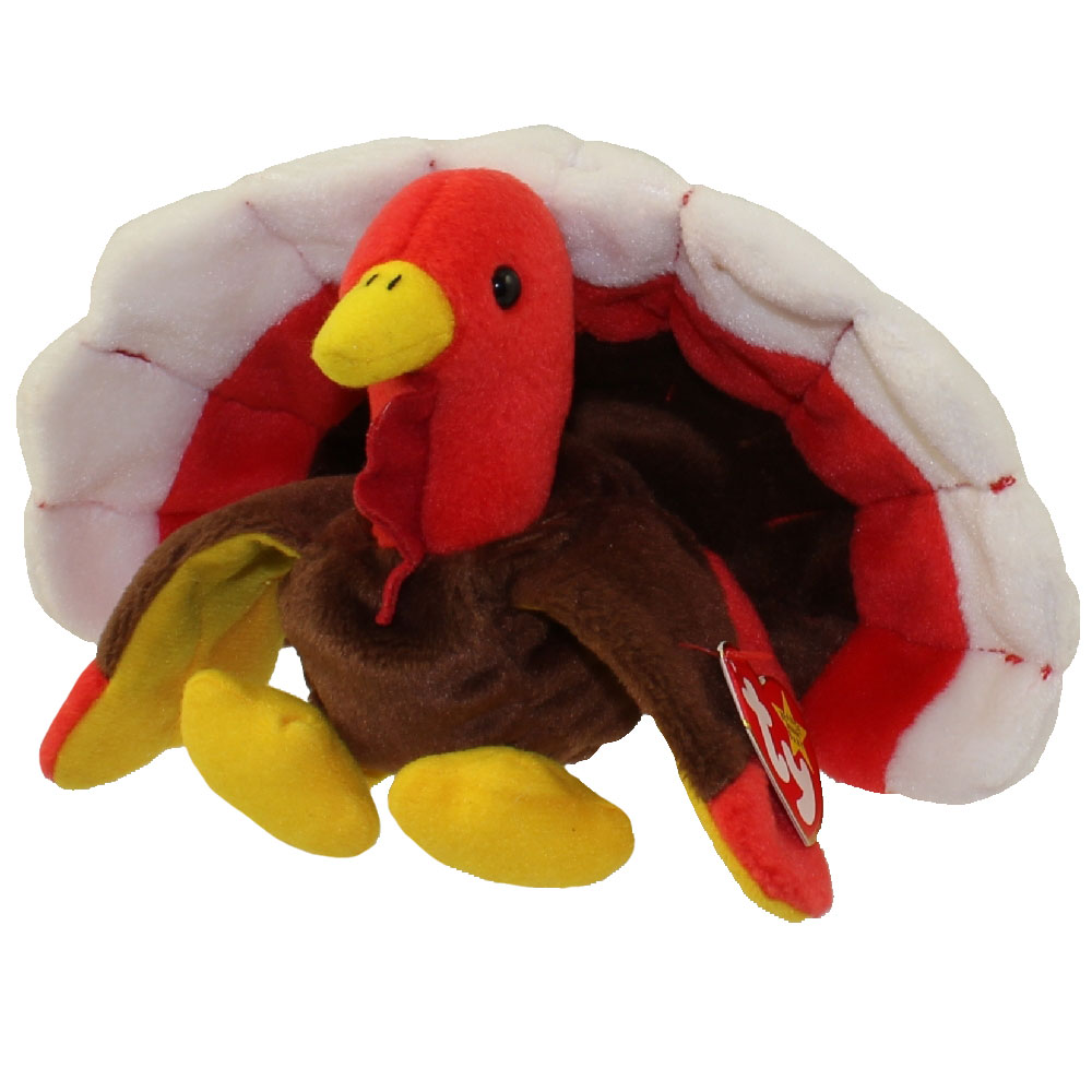 TY Beanie Baby - GOBBLES the Turkey (5.5 inch)