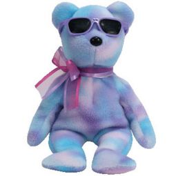 TY Beanie Baby - GRAPE ICE the Bear (Summer Gift Show Exclusive) (8.5 inch)
