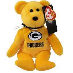 TY Beanie Baby - NFL Football Bear - GREEN BAY PACKERS (8.5 inch)
