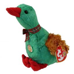 TY Beanie Baby - GREETINGS the Duck (BBOM December 2004) (6.5 inch)