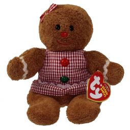 TY Beanie Baby - GRETEL the Gingerbread Girl (7.5 inch) Rare!