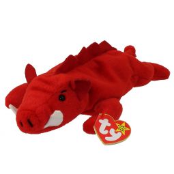 TY Beanie Baby - GRUNT the Razorback (4th Gen hang tag) (9 inch)