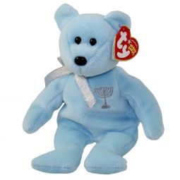 TY Beanie Baby - HAPPY HANUKKAH the Bear (Menorah on chest) (8.5 inch)