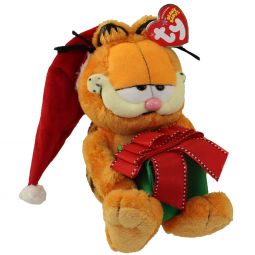 TY Beanie Baby - GARFIELD the Cat (HAPPY HOLIDAYS) (9 inch)