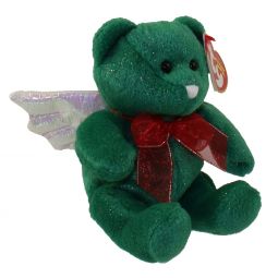 TY Beanie Baby - HARK the Angel Bear (Green Version) (6.5 inch)