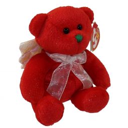 TY Beanie Baby - HARK the Angel Bear (Red Version) (6.5 inch)