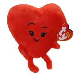 TY Beanie Baby - The Emoji Movie - HEART (6 inch)