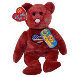 TY Beanie Baby 2.0 - HEARTLAND the Bear (Internet Exclusive) (8.5 inch)