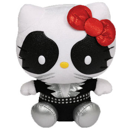 TY Beanie Baby - HELLO KITTY (KISS Catman) (6 inch)