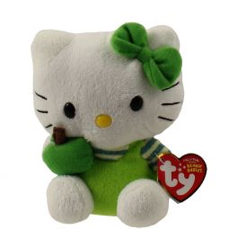TY Beanie Baby - HELLO KITTY ( GREEN APPLE ) (5.5 inch)