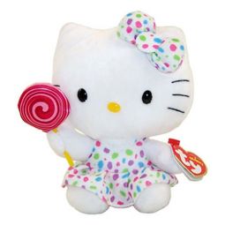 TY Beanie Baby - HELLO KITTY ( LOLLIPOP ) (6.5 inch)