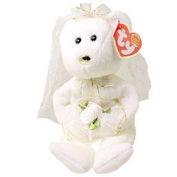 TY Beanie Baby - HERS the Bride Bear (Internet Exclusive) (8.5 inch)