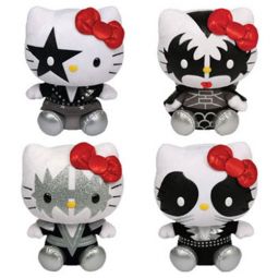 TY Beanie Babies - HELLO KITTY (KISS Set of 4: Demon, Starchild, Catman & Spaceman) (6 inch) TY Beanie Babies - HELLO KITTY (KISS Set of 4: Demon, Starchild, Catman & Spaceman) (6 inch)