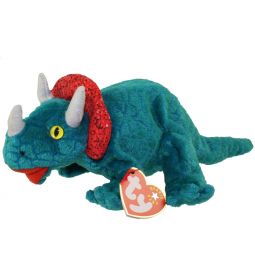 TY Beanie Baby - HORNSLY the Dinosaur (8.5 inch)